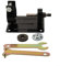 Adjustable Electric Drill Cutting Stand with 2 Wrenches and Gaskets for Precision Polishing and Cutting