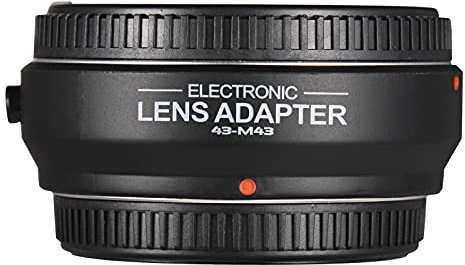 Lens Mount Adapter, 4/3 to M4/3 Camera Adapter Ring Electronic Lens Auto Focus Four Thirds 4/ to Micro M4/ Camera EP1 EP2 EPL1 EPL2 G1 G10 GF1 GF2 GF3, Metal