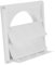 Gatuida Cubierta de Ventilación Exterior para Aire Rejilla de Ventilación Plástica de Pared Compatible Aire Acondicionado y Extractores de Cocina