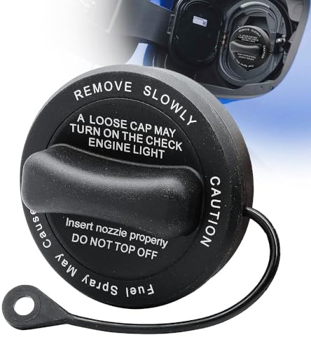 Afenau Tankdeckel mit Halteband für Mercedes-Benz W203 W204 C204 S204 C218 C219 W211 W212 A207 C207 S212 X204 W221 C216 R172 Ersetzen 2214700605, A2214700605