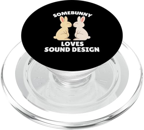 Somebunny Loves Sound Design Süßer Osterhase, Designer-Geschenk PopSockets PopGrip für MagSafe