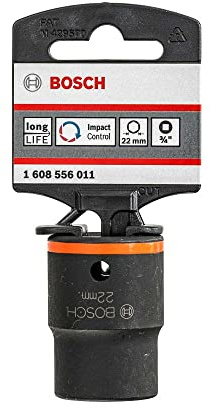 Bosch Zubehör 1608556011 Steckschlüsseleinsatz 22 mm, 50 mm, 44 mm, M 14, 36,5 mm