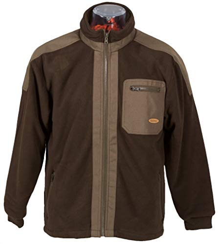 HUBERTUS Herren Fleece - Wendejacke Oliv Gr. XXXL