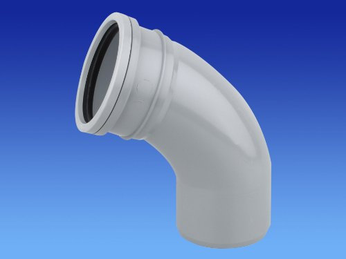 Wavin OSMA 110mm SOIL 4S162 S/S Bend - 67.5 Deg GREY
