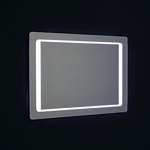 KIAMAMI VALENTINA - LED-Hintergrundbeleuchteter Badezimmerspiegel 100x70