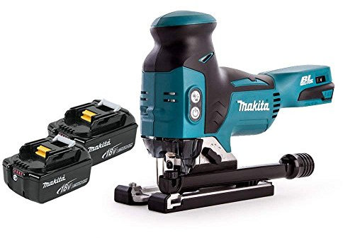 Makita DJV181Z 18V LXT Brushless Jigsaw with 2 x 5Ah Batteries