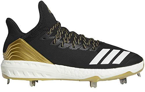 adidas Icon 4 Cleat Men's Baseball 12.5 Black-White-Carbon