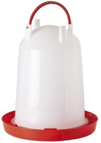 Hemel Geflügeltränke 10 Liter, Wassertränke, Hühnertränke, Tränke für Wasser,