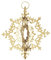 Georg Jensen Tree Topper Eisblume - Gold plattiert von Sanne Lund Traberg