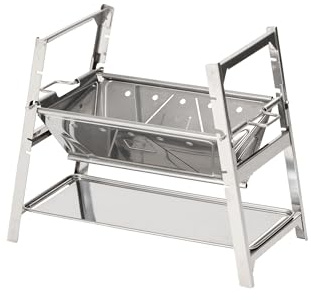 Snow Peak Takibi Solo, leichte Feuerstelle aus Edelstahl für Camping und Outdoor