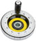 Oumefar 1 pcs Handwheel Bakelite Removable Revolving Handle Lathe Hand Wheel Scale Switch Control with Screw Hole for Milling