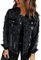 Necooer Denim Denim Jacket Distressed Authentics Women's Denim Jacket