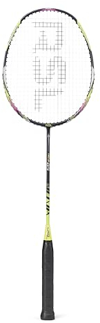 RSL Badmintonschläger Nova 05 mit Ashaway Wettkampfbesaitung 100% Carbon/Graphit Racket