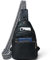LATMAP Brusttasche Damen Herren crossbody bag damen kleine Sling Bag Gürteltasche Damen PU Leder Umhängetasche für Outdoorsport,Reisen,Radfahren
