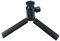 TAITUS Tragbares leichte Mini-Tabletop-Stativ 0.7LB mit Kugelkopf for 3D-Kamera- und 3D-Scanner schwarz