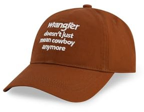 Wrangler - Kappe - 100% Baumwolle - Logo Cap - Root Beer
