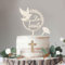 Foshird 38 Stück Tortendeko Taufe Holz Kuchen Deko Cake Topper Taufe Deko Mädchen Junge Fische Tischdeko