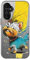 YUXING Funda para Samsung Galaxy A15 5G 4G, Carcasa Antichoque Ultrafina con Diseño Patrón de Graffiti de Animales, Bumper Slim Case Cover, Puppy