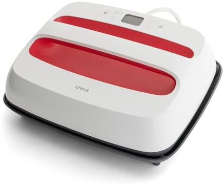 Cricut EasyPress SE (30.5 X 25.3 CM), prensa térmica para camisetas, cojines, bolsas de tela y mucho más | Uso con vinilo termoadhesivo (HTV) – frambuesa