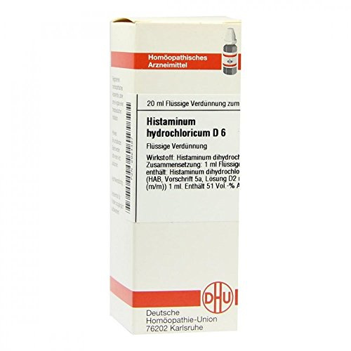HISTAMINUM hydrochloricum D 6 Dilution 20 ml
