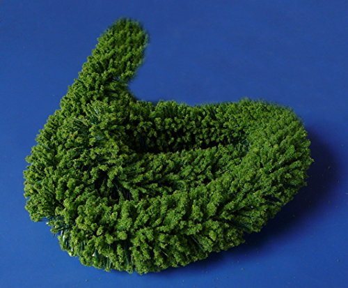 4-STÜCK Modellbau HECKE Maxi dunkelgrün je 50cm lang in 1:32