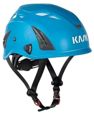 KASK SUPERPLASMA AQ INDUSTRIESCHUTZ -UND KLETTERHELM (ROYAL-BLAU) | INKLUSIVE SCHUTZBRILLE (SCHWARZ)
