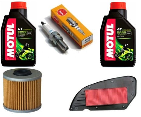 Kit TAGLIANDO KYMCO DOWNTOWN 300 2 LITRI OLIO FILTRO OLIO FILTRO ARIA CANDELA