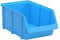 Hünersdorff Sichtbox / Stapelbox / Lagerbox in Größe 4, stapelbar, Farbe: Blau