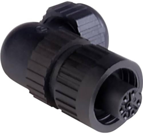 Hirschmann Terminale cilindrico maschio Serie (connettore rotondo): AC 6 W LD 934 131-100-1 Femmina, gomito Nbr Polo totale