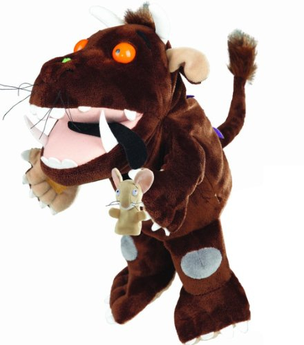 Aurora, Official Merchandise, 12616, The Gruffalo Hand Puppet, 14In, Soft Toy, Brown