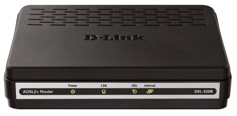 D-Link DSL-520B Modem - Modem (RJ-11, RJ-45, 3,5 Mbit/s, 24 Mbit/s, ADSL : Multi-Modus, ANSI T1.413 Issue 2, ITU-T G.992.1 (G.DMT) Annex A, ITU-T G.992.2 (G.Lite)..., ATM Adaption Couche de Type 5