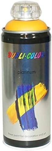 Dupli-Color 719646 Platinum Sprühdosen, 400 ml, Melonengelb Seidenmatt