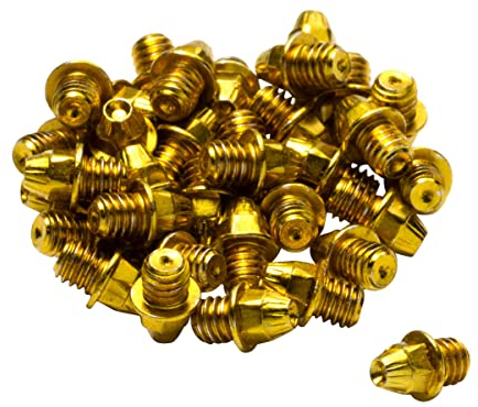 Reverse Pin Set 10.9 M4x4 Stahl Gold