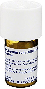 Equisetum CUM Sulfure Tostum D 6 Trituration