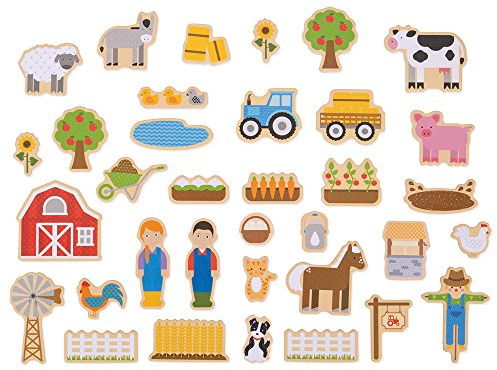 Bigjigs Toys Bauernhof Magnete