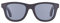 Bonizetti Herren Sonnenbrille Bambus Braun Glasfarbe blau AMSTERDAM - 143mm Männer, Sunglasses, Sommer Accessoires, Naturmaterialien