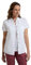 Mountain Warehouse Coconut Short Sleeve Womens Shirt - 100% Cotton Ladies Top, Lightweight, Breathable Blouse, Mesh Lined Tee - for Travelling & Daily Use White Women's Size 24