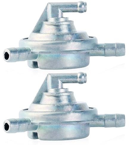 QAZAKY Vacuum Fuel Pump Gas Valve Petcock Switch for GY6 50cc 60cc 80cc 90cc 110cc 125cc 150cc 200cc 250cc 139QMB 152QMI 157QMJ ATV Scooter Go Kart Moped Motorcycle Chinese Roketa Sunl Taotao 3 Port