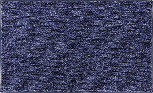 Grund Mirage Badteppich, Polyester, Blau, 60 x 100 cm