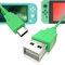 USB C Charger for Nintendo Switch, Fast Charging Cable for Nintendo Switch, MacBook, Pixel C, LG Nexus 5X G5, Nexus 6P/P9 Plus, One Plus 2, Sony XZ and More - Green (4.92ft)