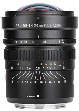 Viltrox 20 mm f/1.8 ASPH para Nikon Z-Mount, formato completo y gran angular de distancia focal fija, ideal para fotografía de arquitectura y paisajes, fotografía de viajes y calle y filmaciones de