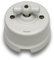 FONTINI - GARBY - Interrupteur Va & Vient Porcelaine Blanche Manette Porcelaine Blanche 10A-250V - Réf. 30308173