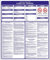 Affichage obligatoire Code du Travail - 500x600mm - Plastique Rigide PVC 1,5 mm