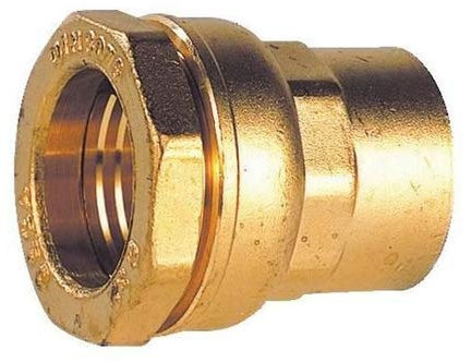 Syveco 810075 Série 810 Robinetterie droite en laiton femelle 75 x 21/2