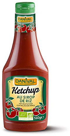 Danival – Ketchup jarra de arroz orgánica 560G