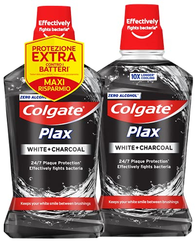 Colgate Plax Carbon + White Bipack, 0% Alkohol