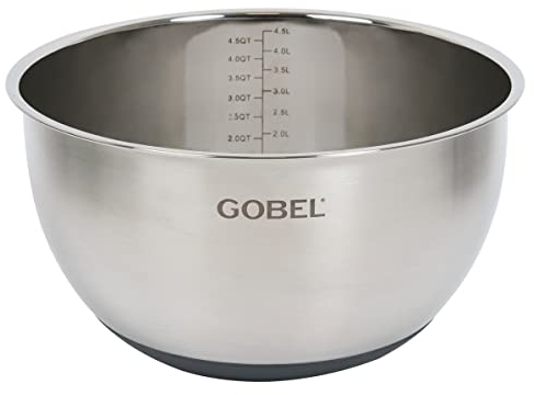 Gobel - Cul de poule fond silicone - 24 cm, Noir
