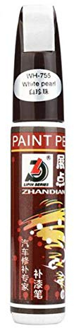 ihreesy Bolígrafo de Pintura para Reparación Arañazos de Coche,Bolígrafo de Pintura para Coche Removedor de Reparación de Arañazos Herramientas de Mantenimiento para Coche Camión SUV,Perla Blanca