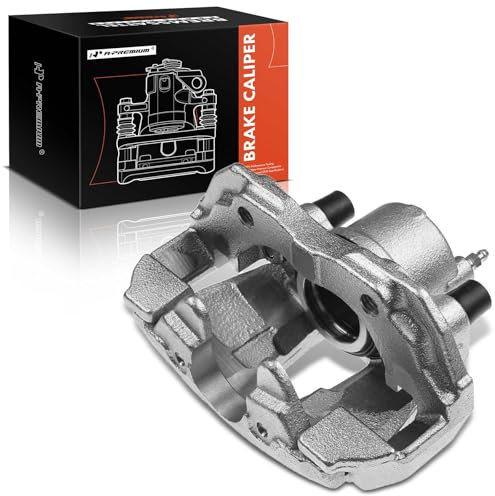 A-Premium Disc Brake Caliper Assembly with Bracket Compatible with Ford Escape 2013 Focus 2012-2018 C-Max 2013-2018 Front Passenger Side