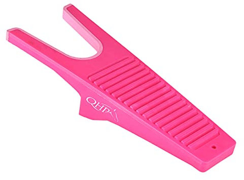 QHP Stiefelknecht Kunststoff mit Gummirand (Fuchsia)